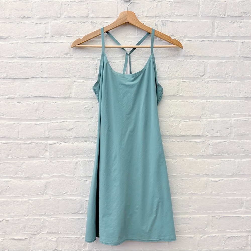 Outdoor Voices || Exercise Dress Sport Tennis Pickleball Built in Shorts Teal S